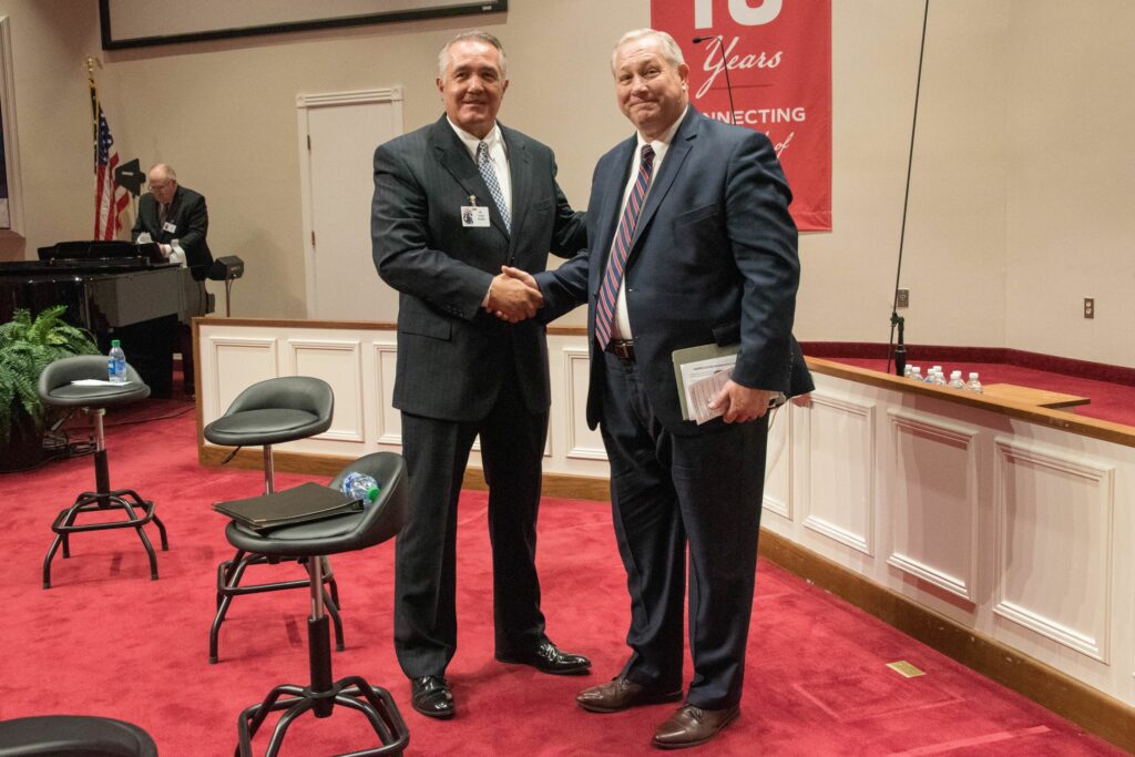 Congresman Trent Franks and Pastor T. Michael Creed